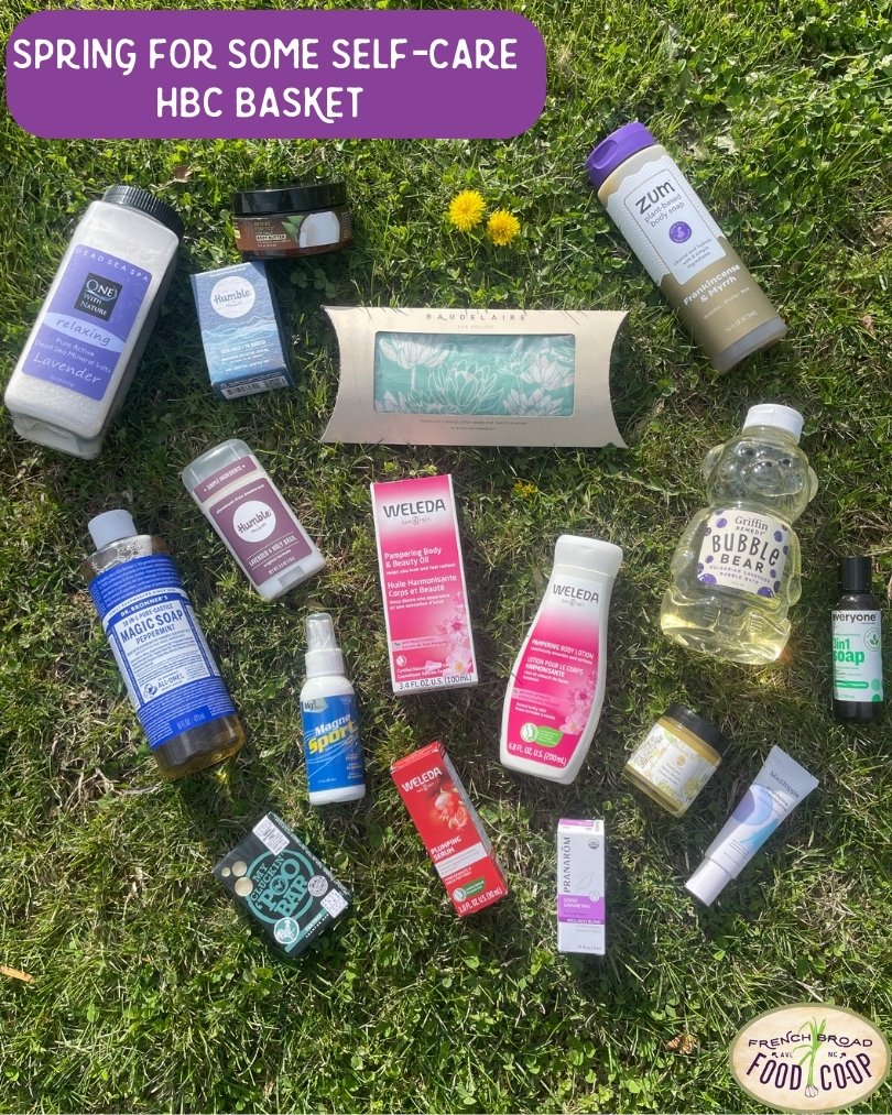 “Spring for Some Self-Care” HBC Basket 