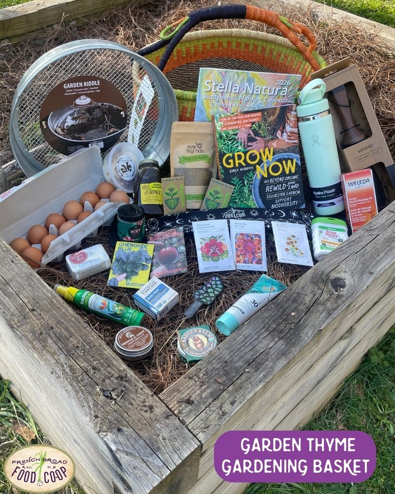 “Garden Thyme” Gardening Basket 